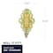 Bulbrite 60-Watt Beehive Incadescent Medium Base (E26) Grand Filament Light Bulb Nostalgic 2200k 137601 - alternate 2