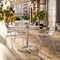 Flash Furniture Square Table Set, 31.5 W, 31.5 L, 27.5 H, Aluminum, Plastic, Stainless Steel, Grey TLH-ALUM-32SQ-017BCHR2-GG - alternate 5