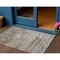 Homeroots 3' X 5' Brown And Beige Argyle Washable Indoor Outdoor Area Rug 615794 - alternate 1