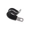 Auveco 5/8in Diameter Aluminum Tubing Clamp, Neoprene Jacket, 15PK 17365 - alternate 1