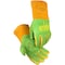 Caiman Premium Wasabi Green Split Deerskin MIG/Stick Welder's Glove with FR Foam/Fleece Insulation 25231 - alternate 1