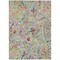 Homeroots 8' X 10' Gray Fern Green And Artichoke Green Paisley Washable Indoor Outdoor Area Rug 588615 - alternate 5