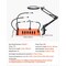 Vevor Magnetic Helping Hands Soldering Station 3X LED Magnifying Lamp 5 Arms LFS0207 - alternate 4