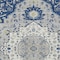 Homeroots 3' X 5' Navy Blue Ivory And Gray Oriental Washable Indoor Outdoor Area Rug 596638 - alternate 5