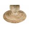 Homeroots 48" Natural Solid Wood Pedestal Base Round Top Dining Table 605985 - alternate 7