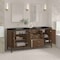 James Martin Vanities Myrrin 72" Vanity, Mid Century Walnut, w/ 3 CM Phantome Eclos Top 485-V72-WLT-3PHT - alternate 6