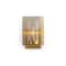 Vidalite Aurelia Brass 1-Light Wall Sconce, Single Light Wall Lamp with Clear Glass Shades in Art-Deco Style CE1009385 - alternate 1