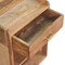 Homeroots 23" Brown Solid Wood One Drawer Nightstand 651567 - alternate 7