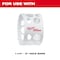 Milwaukee Tool 5PK Large Thread Adapters for QUIK-LOK Arbors 49-56-7571 - alternate 3