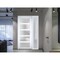 Vdomdoors Front Exterior Prehung FiberGlass Door Frosted Glass / Manux 8002 White Silk / Sidelight Exterior W MANUX8002EXD-WS-W36+12 x H80-RH - alternate 3