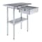 Amgood 18 in. x 30 in. Stainless Steel Table With Drawer AMG WT-1830 + DRAWER-1514-Z - alternate 1
