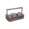 Homeroots 15" Brown Solid Wood Box 488029 - alternate 3