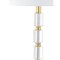 Jonathan Y Claire 28.5" Crystal LED Table Lamp, Clear/Brass, 2PK JYL5001A-SET2 - alternate 4