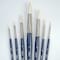 Silver Brush Bristlon Short Handle Round Brushes, 7-Piece Set BR-1955 - alternate 4