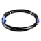 Grote Lighting Slim-Line Jumper Harness, 14 GA, 54in Black, Male to Double Female, 1 Wire,  66161 - alternate 1