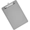 Acrimet Clipboard Memo Size A5 Low Profile Clip (Plastic) (Smoke Color), 3PK 137B.1 - alternate 3