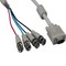 Sanoxy 6ft VGA HD15 Male to 4-BNC Male Monitor Cable with Ferrites SNX-CBL-LDR-MO108-0106 - alternate 1