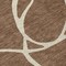 Homeroots 9' X 12' Brown And Beige Abstract Washable Indoor Outdoor Area Rug 597467 - alternate 4