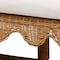 Bali & Pari Seranay Bohemian Scallop Light Honey Rattan 2-Piece Dining Nook Set 255-14135-14136-ZORO - alternate 4