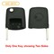 Aks Keys 2000 - 2010 VW Flip Key Shell (Square Head) NON Chip FS-VW-01 - alternate 2