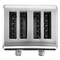 Megachef 4 Slice Toaster in Stainless Steel Silver MG-TS2500 - alternate 5