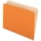 Pendaflex FOLDER, LTR, STRT, SGL, 11PT, OE, 100PK 152ORA - alternate 1