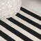 Jonathan Y Bandol Modern Classic Mitre Stripe Black/Ivory 3 ft. x 5 ft. Area Rug MOH211F-3 - alternate 5
