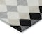 Homeroots 9' X 12' Black Ivory And Beige Geometric Washable Indoor Outdoor Area Rug 597876 - alternate 4