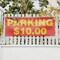 Signmission Parking $10 Dollars, 36 Inch x 96 Inch, Vinyl Banner B-96-30775 - alternate 3