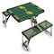 Picnic Time Family Of Brands Baylor Bears - Football Field - Picnic Table Portable Folding Table 811-00-121-925-0 - alternate 1