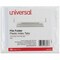 Universal Index Tabs, 25 Tabs, Clear, 25PK UNV43313 - alternate 1