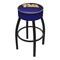 Holland Bar Stool Co 18" Blk Wrinkle Penn State Swivel Stool, Accent Ring L8B130Pittsb - alternate 1