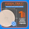 Emporio Kitchen Pizza Baking Pan, 15.75-Inch Round Perforated Carbon Steel Tray with Non-Stick Gray Marble Coating EMPPIZ0165 - alternate 3