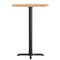 Flash Furniture Bennett 30 in Round Solid Wood Indoor Tabletop in Natural with 22 in x 22 in Bar Height GSF-RD30-NAT-T2222B-GG - alternate 6