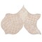 Andova Tiles Ciara Tanok White 7-in. x 12-in. Flower Marble Look Matte Porcelain Wall & Floor Tile ANDCIA1262 - alternate 3