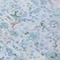 Homeroots 8' Blue And Silver Round Patchwork Washable Indoor Outdoor Area Rug 631421 - alternate 4