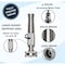 Morvat Nickel Plated Brass Metal Twist Garden Hose Nozzle MOR-NP-BNOZZLE-2-A - alternate 4