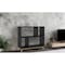 Homeroots Modern Black And Natural Bookcase 388554 - alternate 4