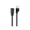 Monoprice SJTW Extension Cord, 14 AWG, Indoor, 14/3, 1 Outlets, 5-15R, Black, 5-15P, 3 ft 35046 - alternate 2