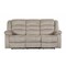 Homeroots 40" Contemporary Beige Fabric Sofa 329371 - alternate 1