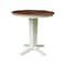 Whitewood Industries Rectangular Extension Dining Table W/ 2 Counter Height Stools, 36 in W, 36.1 in L, 48 in H, 3 K79-36RXT-23-S6132-2 - alternate 2