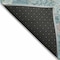 Homeroots 8' X 10' Teal Blue Floral Medallion Washable Indoor Outdoor Area Rug 607857 - alternate 5