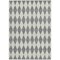 Homeroots 10' X 14' Gray And Ivory Geometric Washable Indoor Outdoor Area Rug 577048 - alternate 7