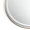 Gatco Flush Mount EZ Hanging 33" Framed Oval Mirror, Satin Nickel 1831 - alternate 3