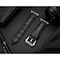 Elegani Leather Band Compatible with Apple Watch 44mm, Black, Black/Yellow Gold/Rose Gold Buckle PAMGR-BLK-44 - alternate 2