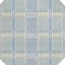 Homeroots 8' Denim Blue Green And Ivory Round Plaid Washable Indoor Outdoor Area Rug 597549 - alternate 2