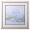 Homeroots Tonal Horizon White Framed Print Wall Art 484214 - alternate 1