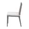 Bali & Pari Sofia Natural Rattan Dining Chair, French Grey 260-14158-ZORO - alternate 3