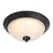 Boston Harbor CEIL LT LED FLUSH MT MBLK 13IN, 2PK OG24004 - alternate 4