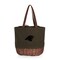 Picnic Time Family Of Brands NFL Carolina Panthers - Coronado Canvas and Willow Basket Tote 203-00-140-054-2 - alternate 2
